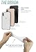 Smartish iPhone Xs Max Clear Case - Nudist Frosted Clear - Protective Slim Grip Shock Resistant Cover (Silk) - Nothin' to Hide