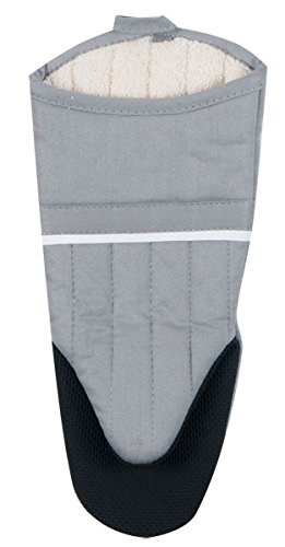Kay Dee Designs R6355 Necessities Terry Lined Oven Mitt with Neoprene Backing, Gray Mist Kay Dee Designs R6355 Necessities Terry Lined Oven Mitt with Neoprene Backing, Gray Mist
