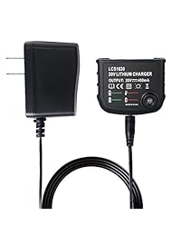 Cargador de batería ONEGenug compatible con BLACK+DECKER LBXR20 LBXR20-OPE 20 V MAX batería de iones de litio