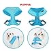 Puppia Dotty Harness A, Medium, Sky Blue
