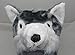 Hee Fly Plush Animal Winter Hats with Paws Type Wolf, One Size