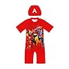 Avenger Cosplay Jongen Spiderman Badpak Zomer Strand Zwemmen Kostuum Kid Shorts Mouwen Wetsuit Uv-bescherming Rash Guard…