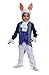 White Rabbit Toddler Deluxe Disney Costume, Medium/3T-4T
