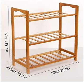 全国どこでも送料無料 Tianren 3ティアシューズラック収納棚折り畳み式の靴ボックス棚ラック靴ボックス省スペースシューケースベランダ靴ボックス