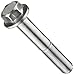 Class 10.9 Steel Cap Screw, Zinc Plated Finish, Flange Hex Head, External Hex Drive, Meets JIS B1190, Flanged, Non-Serrated, 60mm Length, Partially Threaded, M10-1.25 Metric Fine Threads, Imported