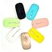 SROCKER T3 Ultra-thin 2.4GHz Wireless Silent Click Optical Mouse/Mice 3 Adjustable DPI Levels with 4 Buttons and Nano USB Receiver for Laptop/PC/Mac(White)