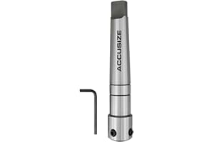 Accusize Industrial Tools Magnetic Drill Annular Cutter Arbor Mt4 to 3/4'' Weldon Shank, Mc00-0004