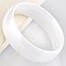 8mm White Ceramic Ring