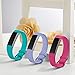 GEAK Compatible with Fitbit Alta and Alta HR Band, Soft Classic Accessories Sport Bands Compatible for Fitbit Alta HR/Fitbit Ace,Lilac Teal and Rose,Small