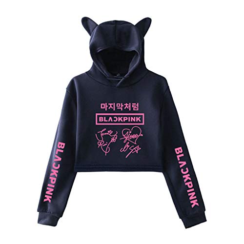 Xkpopfans Blackpink Hoodie Crop Top Sweatshirt Togo Ubuy