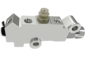 DEMOTOR PERFORMANCE GM Disc Drum Brake Silver Aluminum Proportioning Valve Street Rod Classic Car & Truck