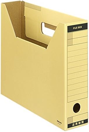 Amazon コクヨ ファイルボックス Tタイプスリム 横 茶 5個 Japan ボックスファイル 文房具 オフィス用品