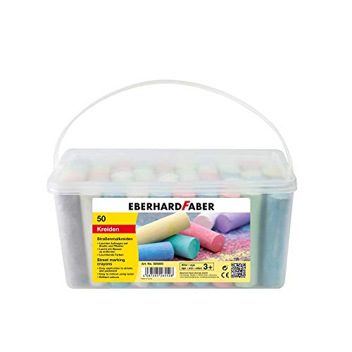 Eberhard Faber 526550 - Straßenmalkreide, 50er Eimer (50er Eimer | 2 Eimer) – Bild 3