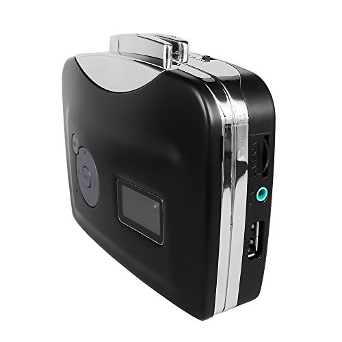 Autoor Ezcap 230 Portable USB Tape Converter Stereo Cassette Tape-to-MP3 Player Auto Version