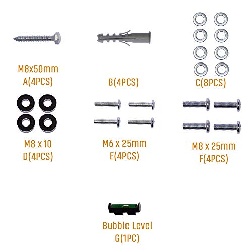 image for Koramzi Fixed TV Wall Mount Bracket Fits 32-70
