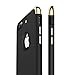 TORRAS iPhone 8 Plus Case, iPhone 7 Plus Case, [Lock Series] Ultra Thin Slim Hrad Plastic Case Cover with Electorplate Bumper for Apple iPhone 7 Plus/8 Plus-Black