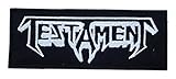 TESTAMENT Heavy Metal Band t Shirts Sign MT14 Applique Iron on Patches