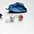 Nice Buckeye Silver-tone Red Diamond Studded Pretty Sparking Stud Earrings