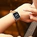 Mkeke Compatible with Apple Watch Band 38mm 40mm Genuine Leather iWatch Bands Vintage Brown
