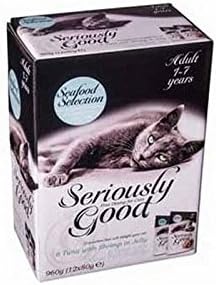 Seriously Good Seafood Selection in Jelly Multipack 12x80g Cat Food (960g)