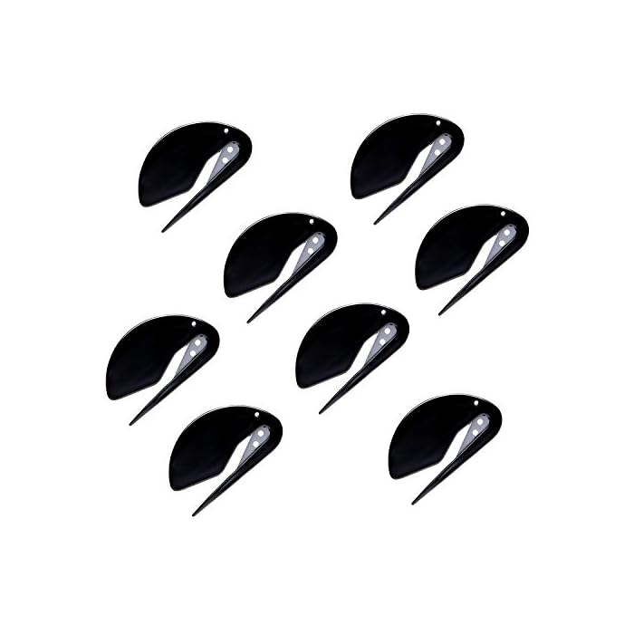 Letter Opener Plastic Razor Blade Paper Knife/Envelope Slitter Set in