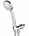 Aquality Handheld Shower Head High Pressure With Powerful Multi-Functions Spray 3.1” Including Long Flexible Hose-Adjustable Bracket And Extra Mount Holder-Chrome