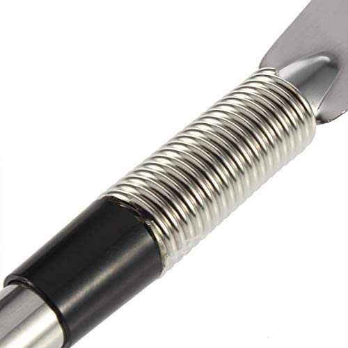 Flexible Long Handle Shoehorn Stainless Steel Shoe Horn 60cm AID Sticker Portable Shoe Lifter Tool With Durable Handle