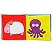 LALABABY Animal Party Cloth Book Early Education Toy for 0-18 Months