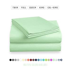 Amazon.com: Luxe Bedding Sets - Microfiber King Size Sheets Set 10 ...