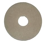 Oreck Commercial 437058 Stone Care Orbiter Pad, 12" Diameter, Beige Marble, For ORB550MC Orbiter Floor Machine