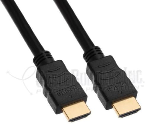 Cable Builders 6 Feet High Speed HDMI Cable with Ethernet