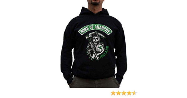 sons of anarchy hoodie 3xl