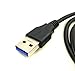 Zepthus Type C 90 Degree Cable, 1M/ 3.3 ft USB 3.0 (Type A) Male to USB 3.1 C (Type C) Male Upward or Downward Angle Sync & Charge Converter Adapter Cable Cord