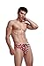 FR Mens USA Flag Stars Low Rise Swimwear Bikini Briefs Beach Swimsuit