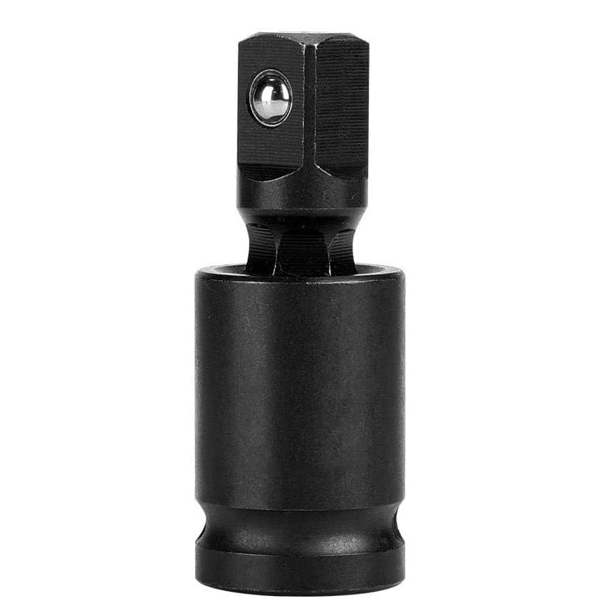 MLMLH Drive Universal Joint - Impact Universal Joints Impact Wobble Socket Joint Swivel Sockets Driver Socket Adapter for Auto Repairing(1/2'')