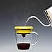Pour Over Coffee Maker | Built-in Stainless Steel Dripper with Coffee Cup | Temperature Resistant Borosilicate Glass | Reusable Paperless Filter | Ideal for Travel | BPA Free & FDA Approved