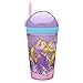 Zak Designs PRYC-S110 Rapunzel and Jasmine Disney Princess Snack Cup, 10 oz, Clear