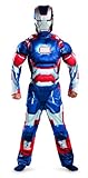 Marvel Iron Man 3 Patriot Boys Classic Muscle Costume, 4-6
