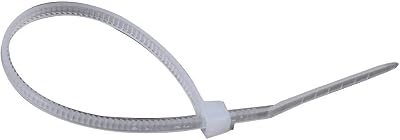 PRO POWER 120mm x 2.5mm Natural Nylon 66 Cable Ties Pack of 100 UL 94V-2