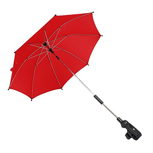YESIDO Baby-Pram-Stroller Parasol Whealchair Pushchair Sun Shade Parasol Portable Parasol Sun Umbrella Rain Proof and UV Manual Umbrella Bicycle Umbrella