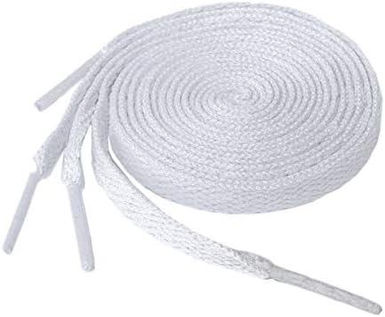 KURISETFlat Shoelaces Sneaker Shoe Lace (2 Pair) Flat Shoe String - For Canvas Sneaker Athletic Tennis Shoelace Replacements