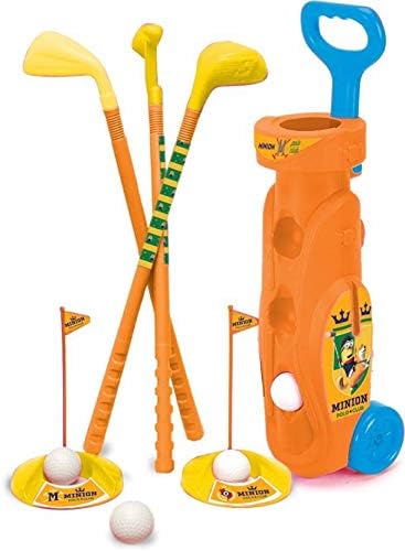 My Baby Excels Minion Golf Set w/Trolley Net