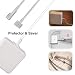 Charger Cable Protector for MacBook - Adapter Cable Saver Compatible with 45W/60W/85W, Dual Ends Protector,1Pack