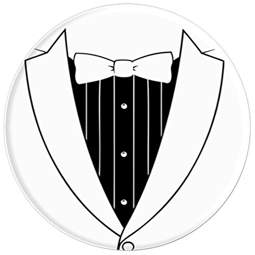 Tuxedo Print Pop Socket - PopSockets Grip and Stand for Phones and Tablets