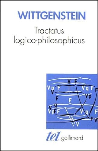 Tractatus Logico Philosophicus Tel 311 French Edition Ludwig Wittgenstein Bertrand Russell Gilles Gaston Granger 9782070758647 Amazon Com Books Tractatus Logico Philosophicus Tel 311 French Edition Ludwig Wittgenstein Bertrand Russell Gilles Gaston Granger 9782070758647 Amazon Com Books