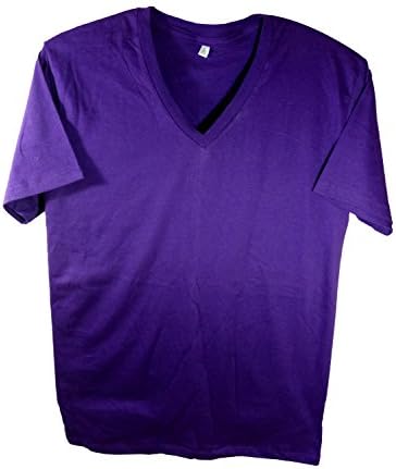 TUI D TSHIRT V NECK FOR MEN WOMEN SIZE L (Purple)