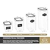 Chef's Path Airtight Food Storage Containers Set [14 Pack] for Cereal, Flour, Sugar, Kitchen Storage & Organisation…