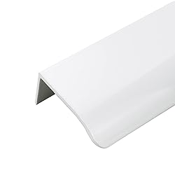 Tsnamay 2Pcs 9.13" White Arc Surface Pull,White