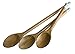 Jamie Oliver Wooden Serving Spoons - Cooking Utensils for Baking, Mixing and Serving - Set of 3