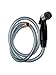 Danco, Black, Vinyl Trigger-Action Kitchen Faucet Spray Hose & Head Assembly [Complete Installation Kit], 1-Set (80762) primary